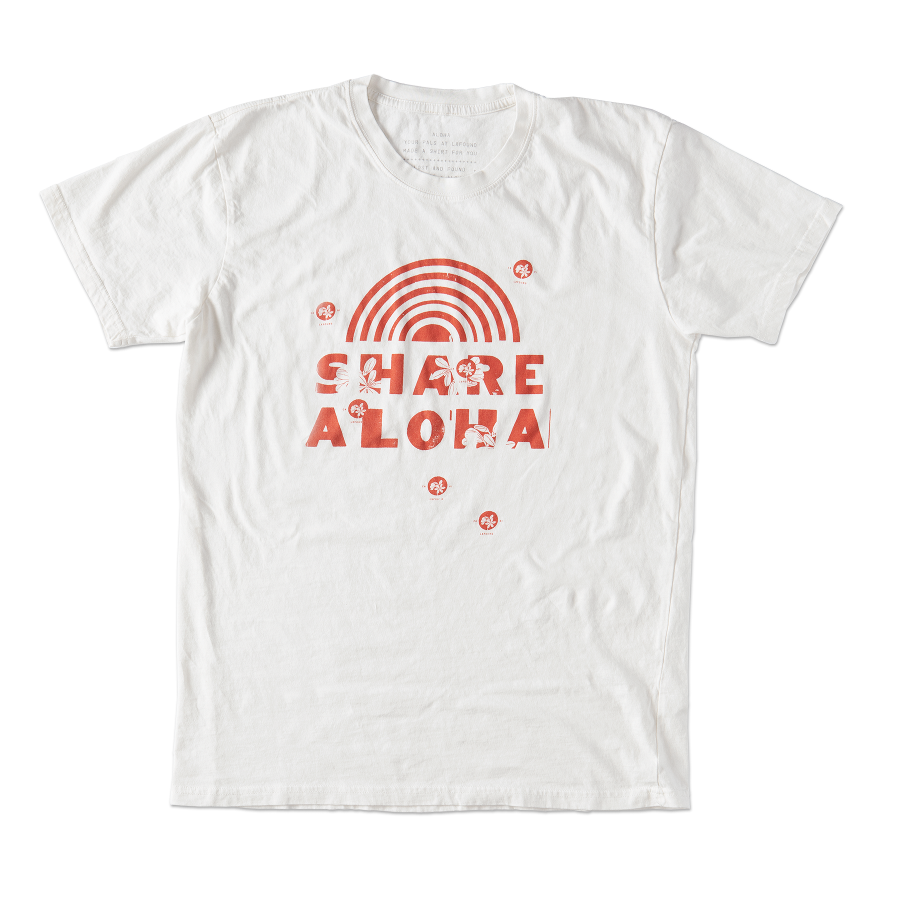 Share Aloha - Vintage White